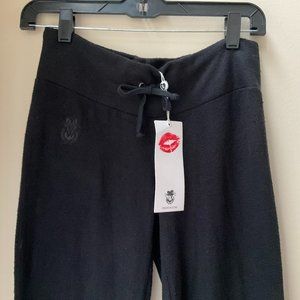 Wildfox NWT Black Soft Cozy Flare Sweatpants
